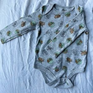 Baby Boy 6-9m Onesie Star Wars Baby Yoda